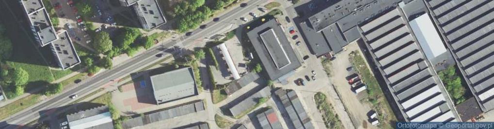 Zdjęcie satelitarne Allegro One Box, zielony automat