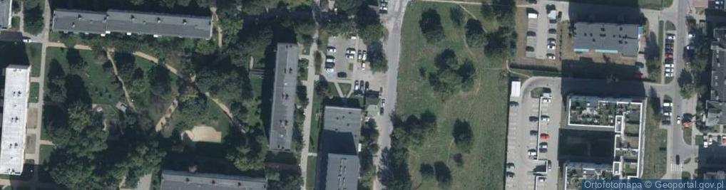 Zdjęcie satelitarne Allegro One Box, zielony automat
