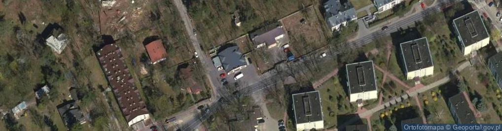 Zdjęcie satelitarne Allegro One Box, zielony automat