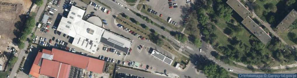 Zdjęcie satelitarne Allegro One Box, zielony automat