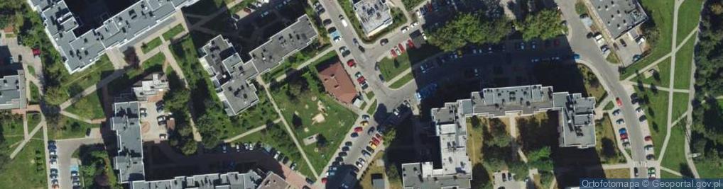 Zdjęcie satelitarne Allegro One Box, zielony automat