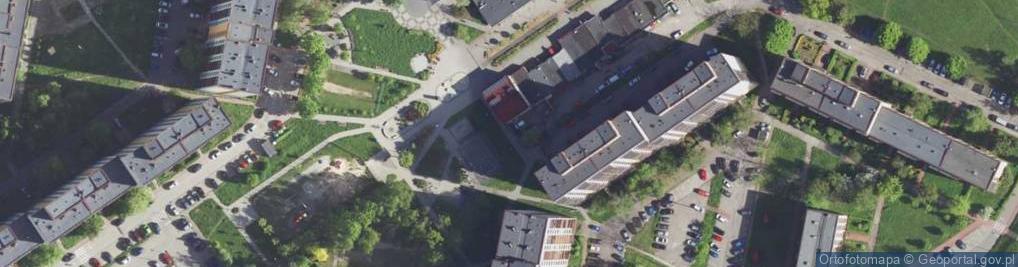 Zdjęcie satelitarne Allegro One Box, zielony automat