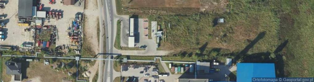 Zdjęcie satelitarne Allegro One Box, zielony automat