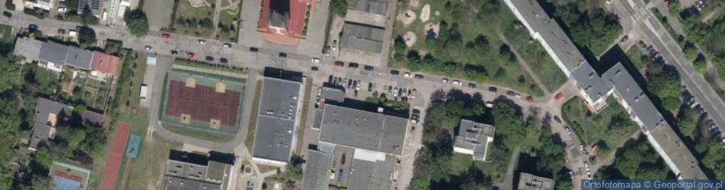 Zdjęcie satelitarne Allegro One Box, zielony automat