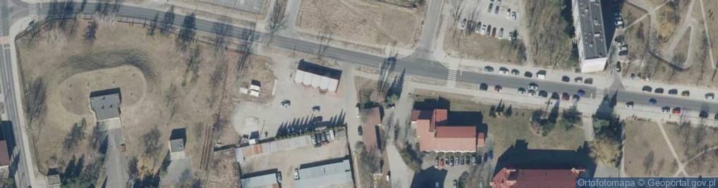 Zdjęcie satelitarne Allegro One Box, zielony automat