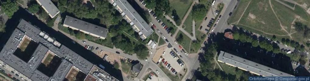 Zdjęcie satelitarne Allegro One Box, zielony automat