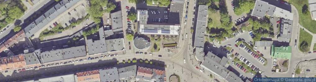 Zdjęcie satelitarne Allegro One Box, zielony automat