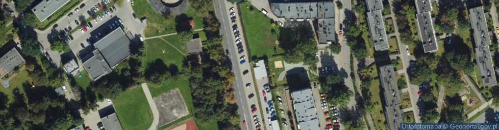 Zdjęcie satelitarne Allegro One Box, zielony automat