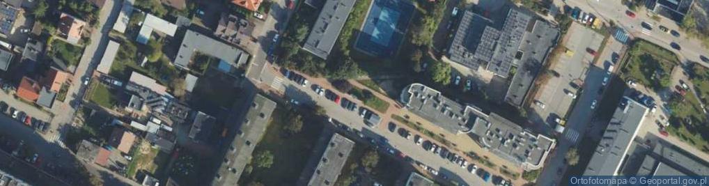 Zdjęcie satelitarne Allegro One Box, zielony automat