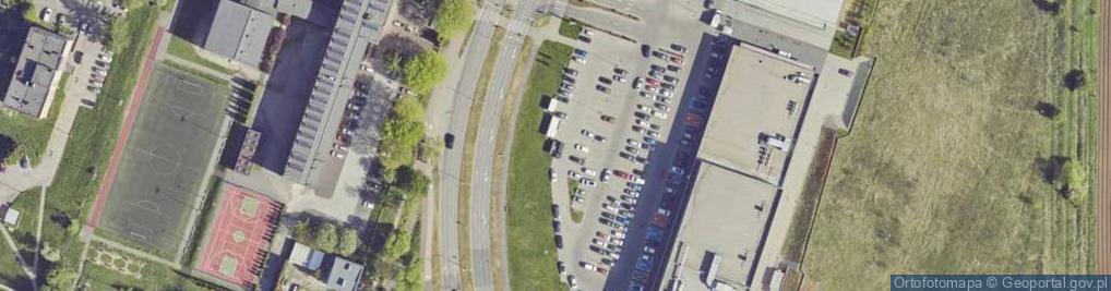 Zdjęcie satelitarne Allegro One Box, zielony automat