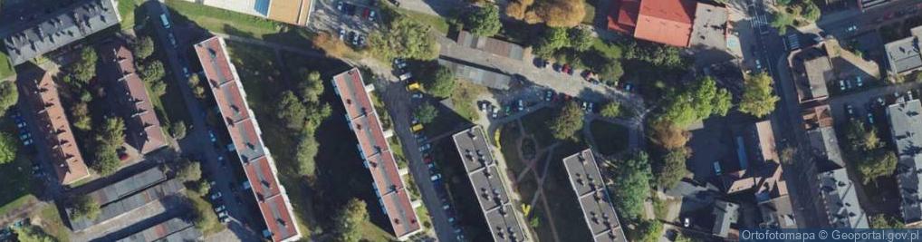 Zdjęcie satelitarne Allegro One Box, zielony automat