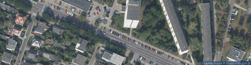 Zdjęcie satelitarne Allegro One Box, zielony automat