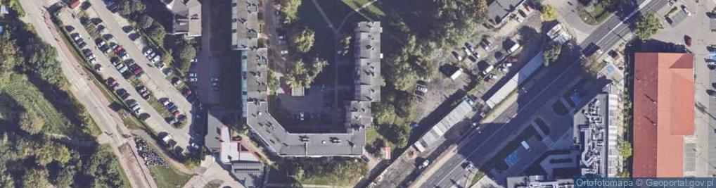 Zdjęcie satelitarne Allegro One Box, zielony automat