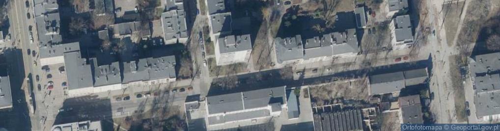 Zdjęcie satelitarne Allegro One Box, zielony automat