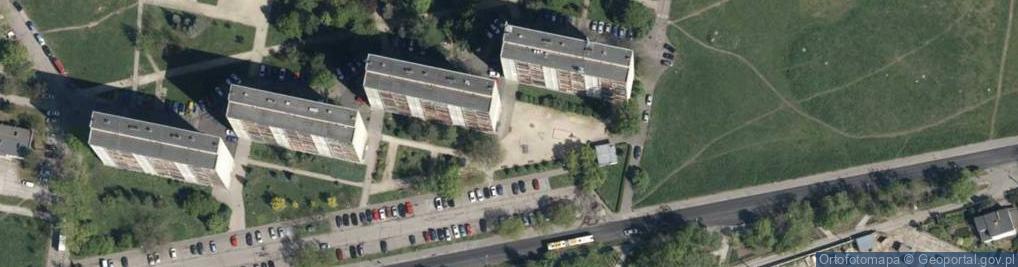 Zdjęcie satelitarne Allegro One Box, zielony automat