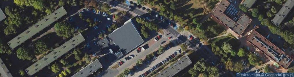 Zdjęcie satelitarne Allegro One Box, zielony automat