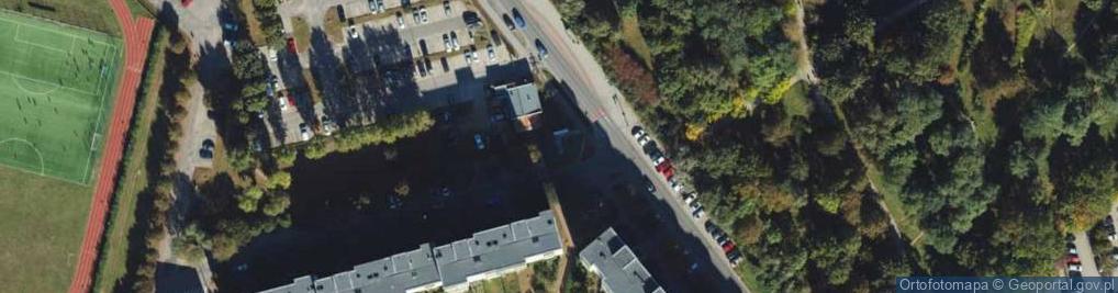 Zdjęcie satelitarne Allegro One Box, zielony automat