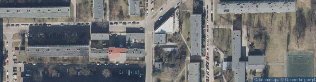 Zdjęcie satelitarne Allegro One Box, zielony automat