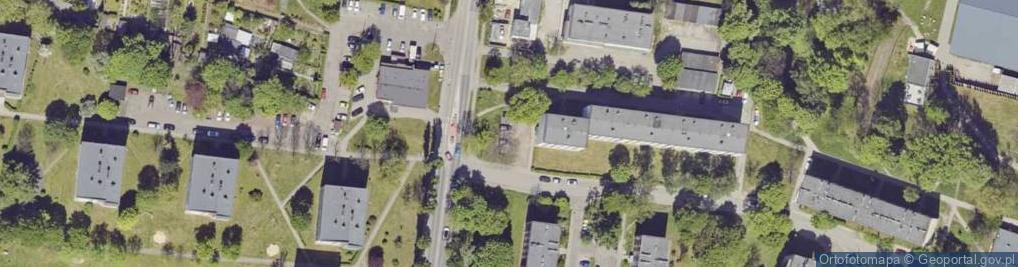 Zdjęcie satelitarne Allegro One Box, zielony automat