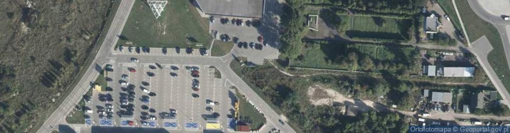 Zdjęcie satelitarne Allegro One Box, zielony automat