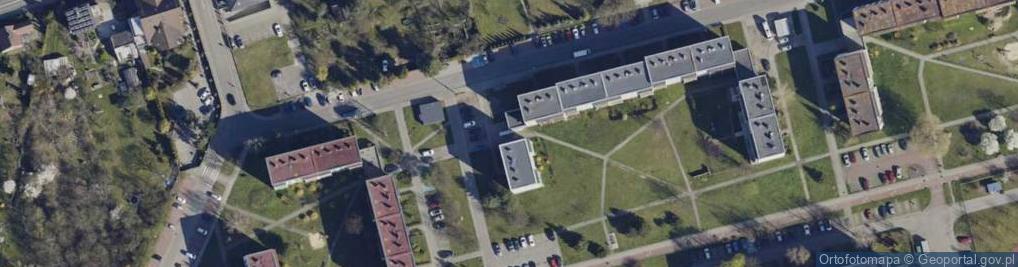 Zdjęcie satelitarne Allegro One Box, zielony automat