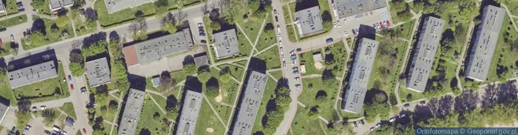 Zdjęcie satelitarne Allegro One Box, zielony automat