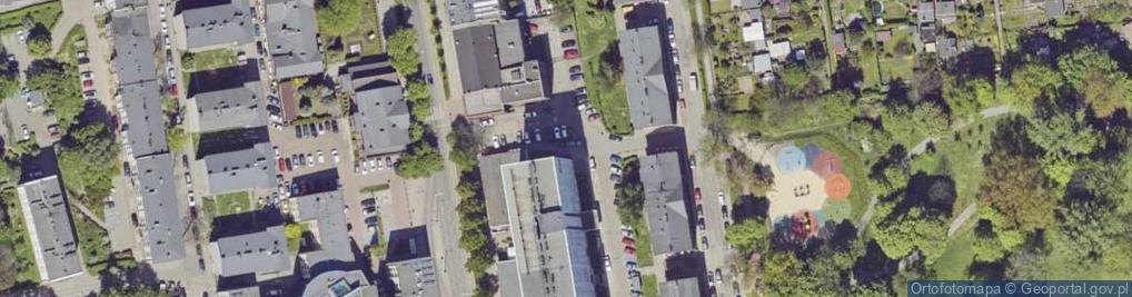 Zdjęcie satelitarne Allegro One Box, zielony automat