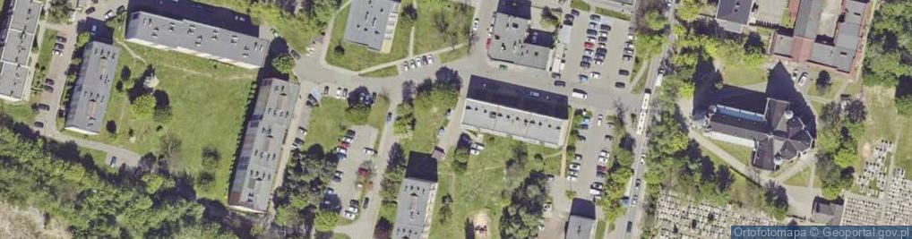 Zdjęcie satelitarne Allegro One Box, zielony automat