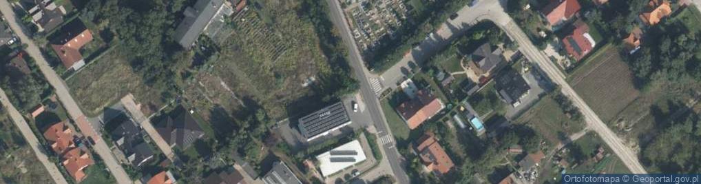 Zdjęcie satelitarne Allegro One Box, zielony automat