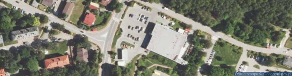 Zdjęcie satelitarne Allegro One Box, zielony automat