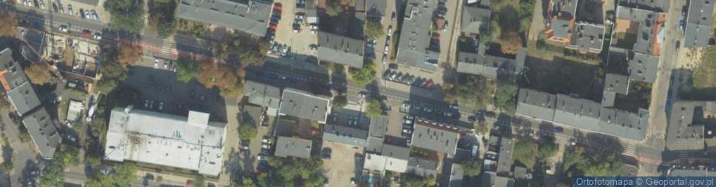 Zdjęcie satelitarne Allegro One Box, zielony automat