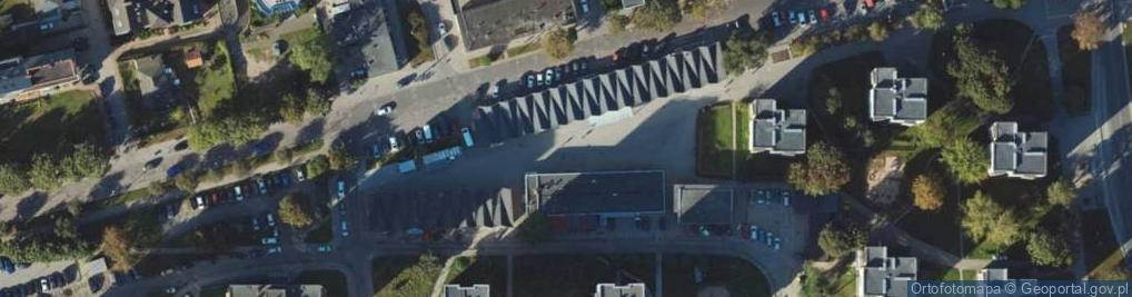 Zdjęcie satelitarne Allegro One Box, zielony automat