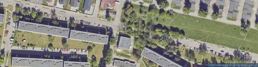 Zdjęcie satelitarne Allegro One Box, zielony automat