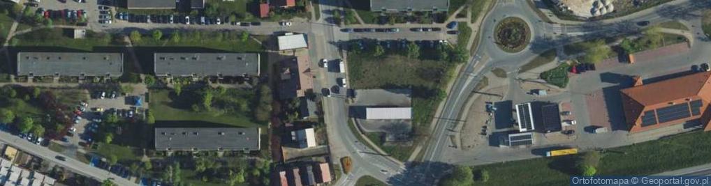 Zdjęcie satelitarne Allegro One Box, zielony automat