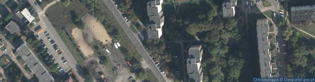 Zdjęcie satelitarne Allegro One Box, zielony automat