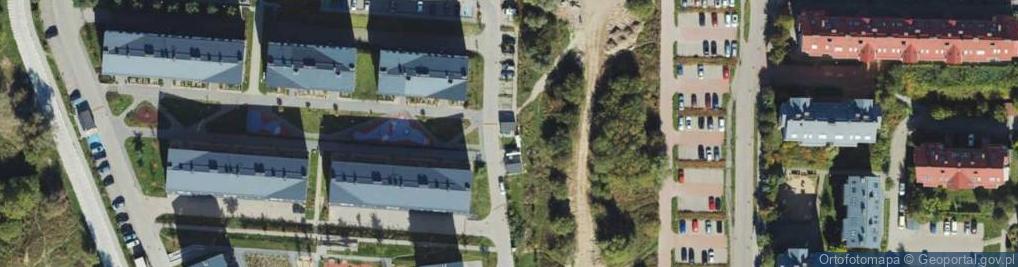 Zdjęcie satelitarne Allegro One Box, zielony automat