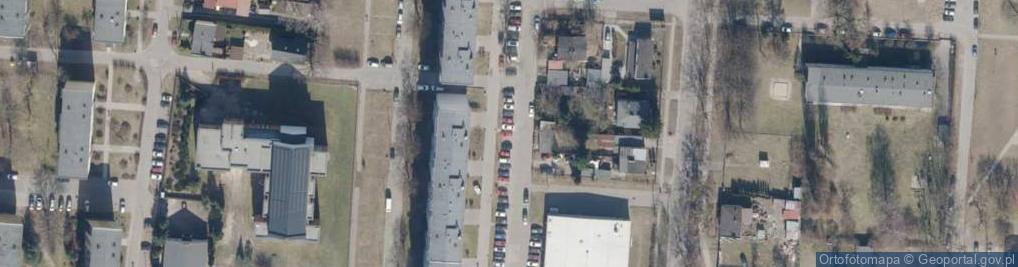 Zdjęcie satelitarne Allegro One Box, zielony automat