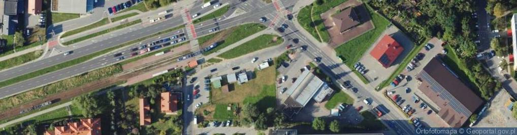 Zdjęcie satelitarne Allegro One Box, zielony automat