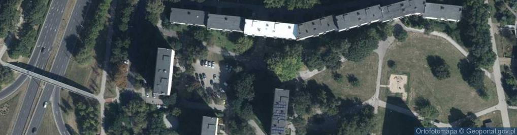 Zdjęcie satelitarne Allegro One Box, zielony automat