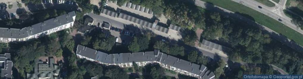 Zdjęcie satelitarne Allegro One Box, zielony automat