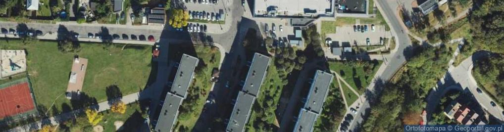 Zdjęcie satelitarne Allegro One Box, zielony automat