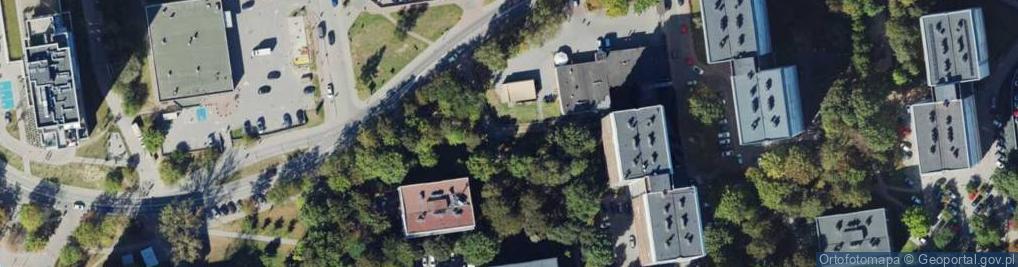 Zdjęcie satelitarne Allegro One Box, zielony automat