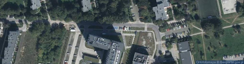 Zdjęcie satelitarne Allegro One Box, zielony automat