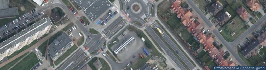 Zdjęcie satelitarne Allegro One Box, zielony automat