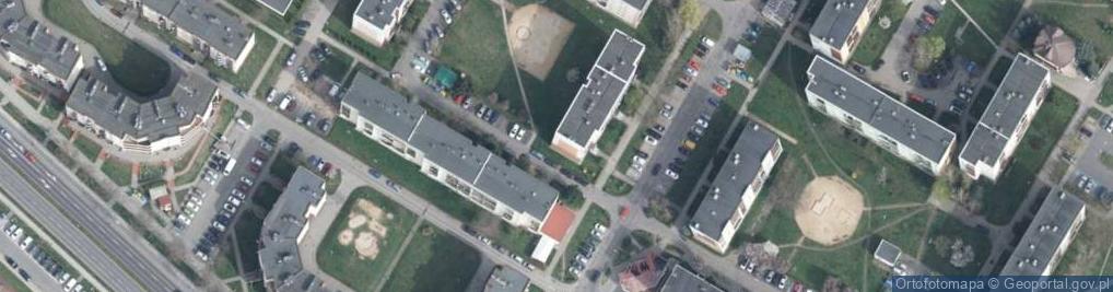 Zdjęcie satelitarne Allegro One Box, zielony automat