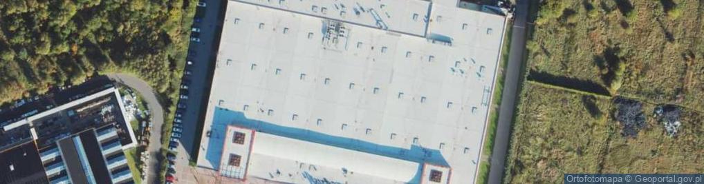 Zdjęcie satelitarne Allegro One Punkt, Auchan