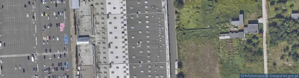 Zdjęcie satelitarne Allegro One Punkt, Auchan