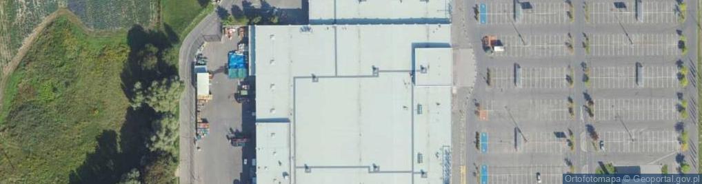 Zdjęcie satelitarne Allegro One Punkt, Auchan