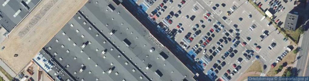 Zdjęcie satelitarne Allegro One Punkt, Auchan