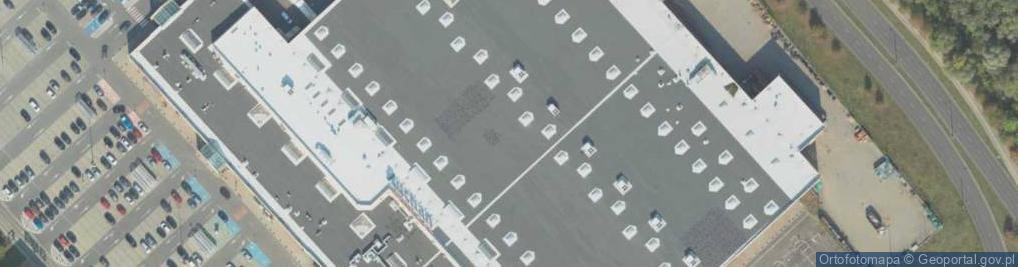 Zdjęcie satelitarne Allegro One Punkt, Auchan